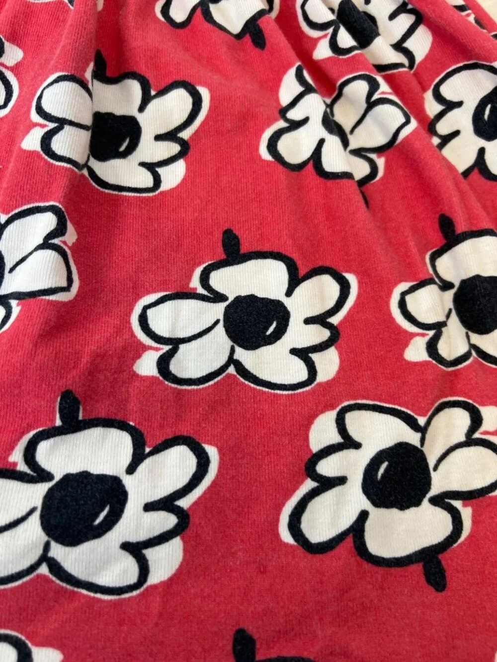 Hanna Andersson US 4 Girls Sundress Big Flowers Pink Black Bold Floral